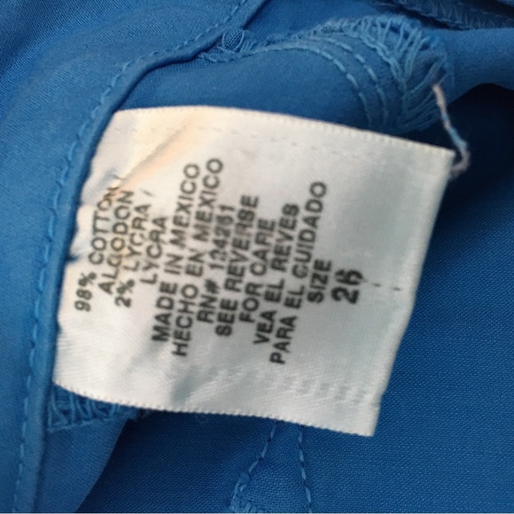 Fade To Blue Skinny Jeans Bundle 26 Low Rise Stretch Blue Yellow Casual Denim - Picture 14 of 15